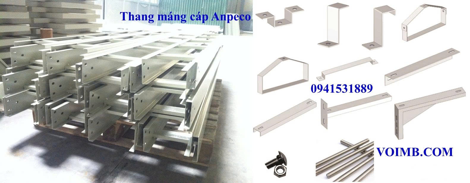 Thang máng cáp Anpeco